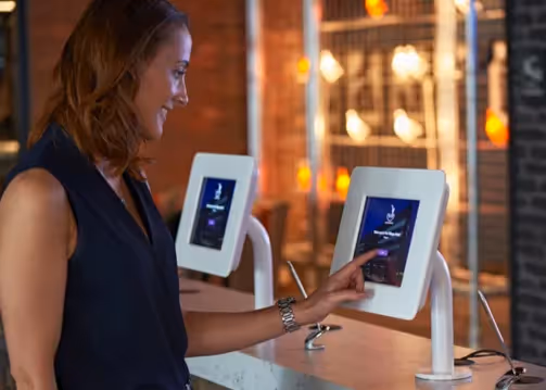 Digital kiosks in hotels in the future