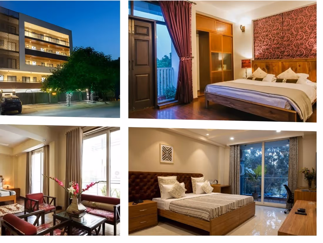 Serviced apartments– Great for women