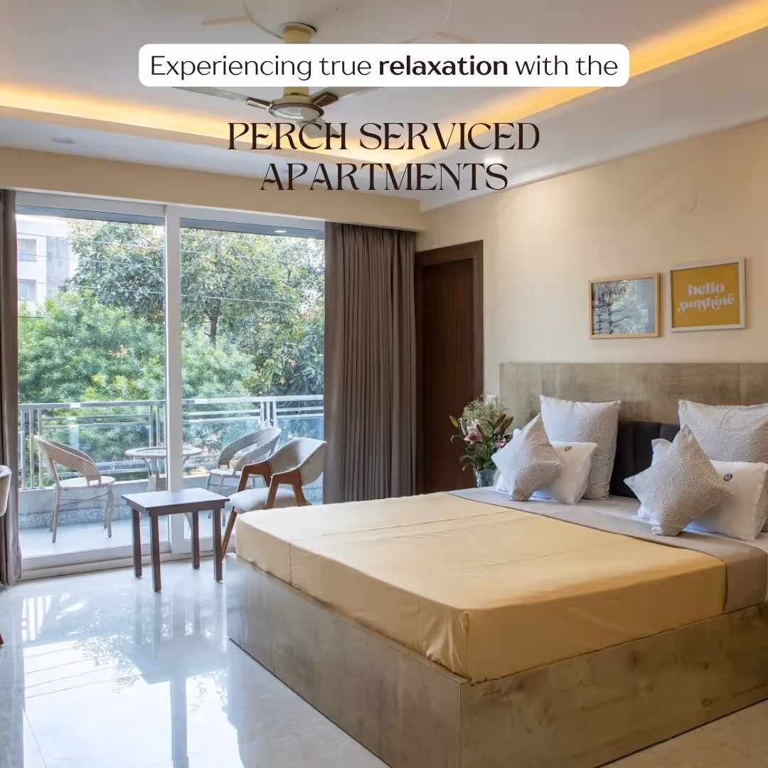 Why Perch Service Apartments & Suites is the Best Option for Staying in Gurgaon