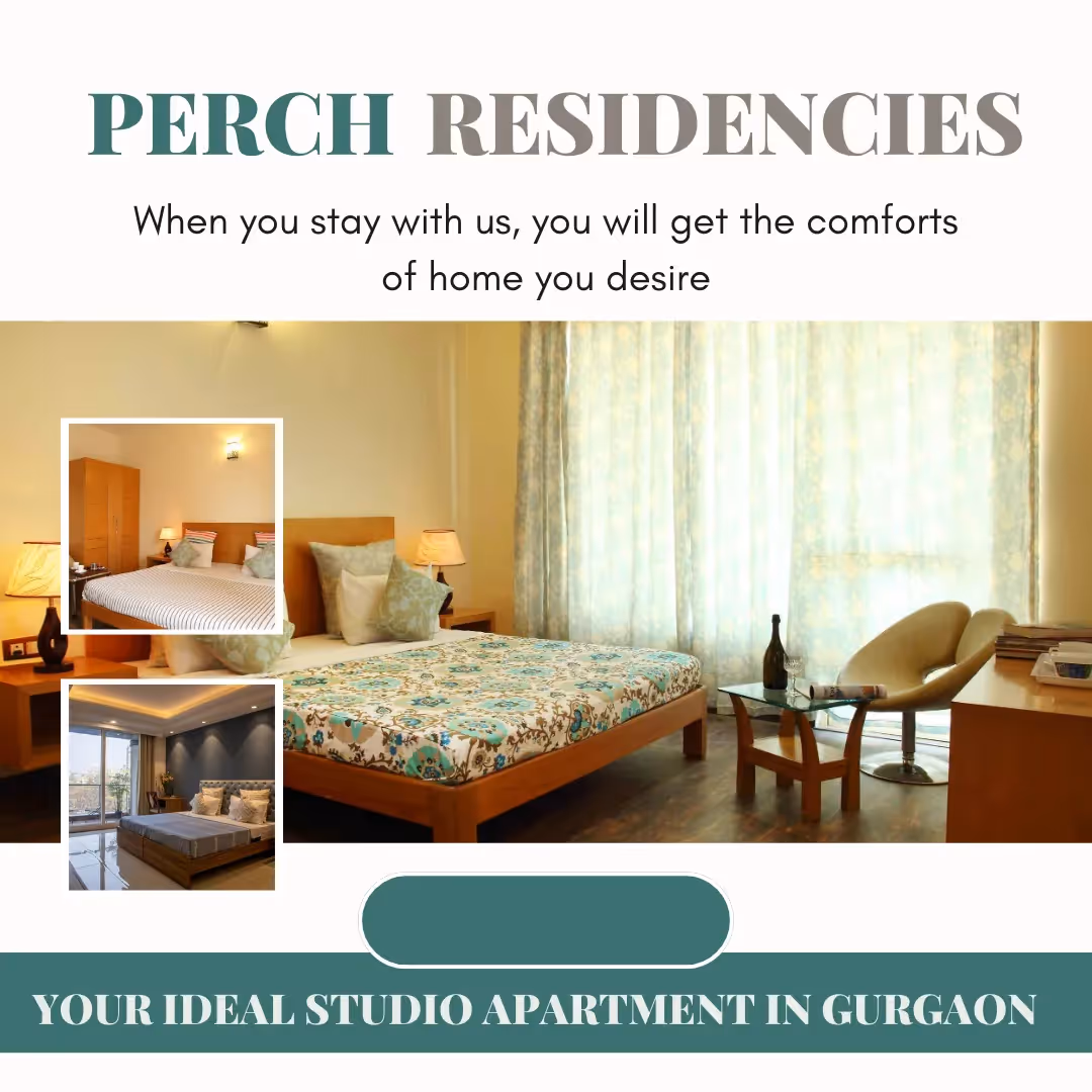 Discover the Ideal Studio Apartment in Gurgaon for Your Stay