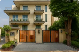 Perch Serviced Apartments Sector 40 Gurgaon – spacious accommodation near HUDA City Centre and Medanta Hospital.
