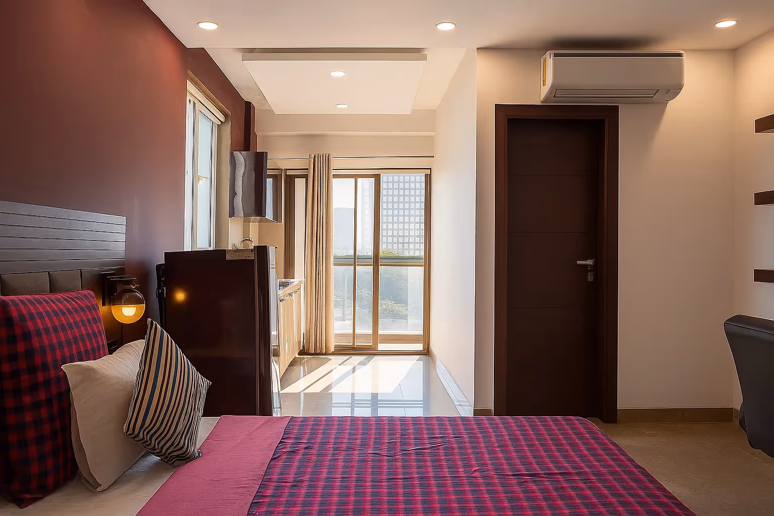 Another view of the serviced studio in Cyber City - Ideal for corporates, tourists, families and professionally managed by perch