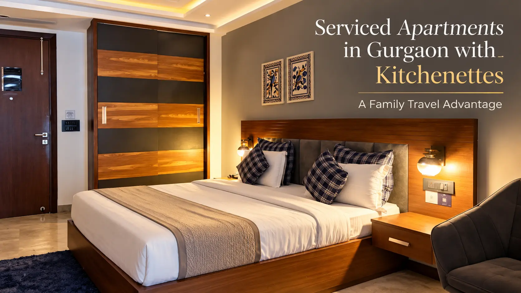 Serviced apartments in Gurgaon with kitchenettes: a family travel advantage