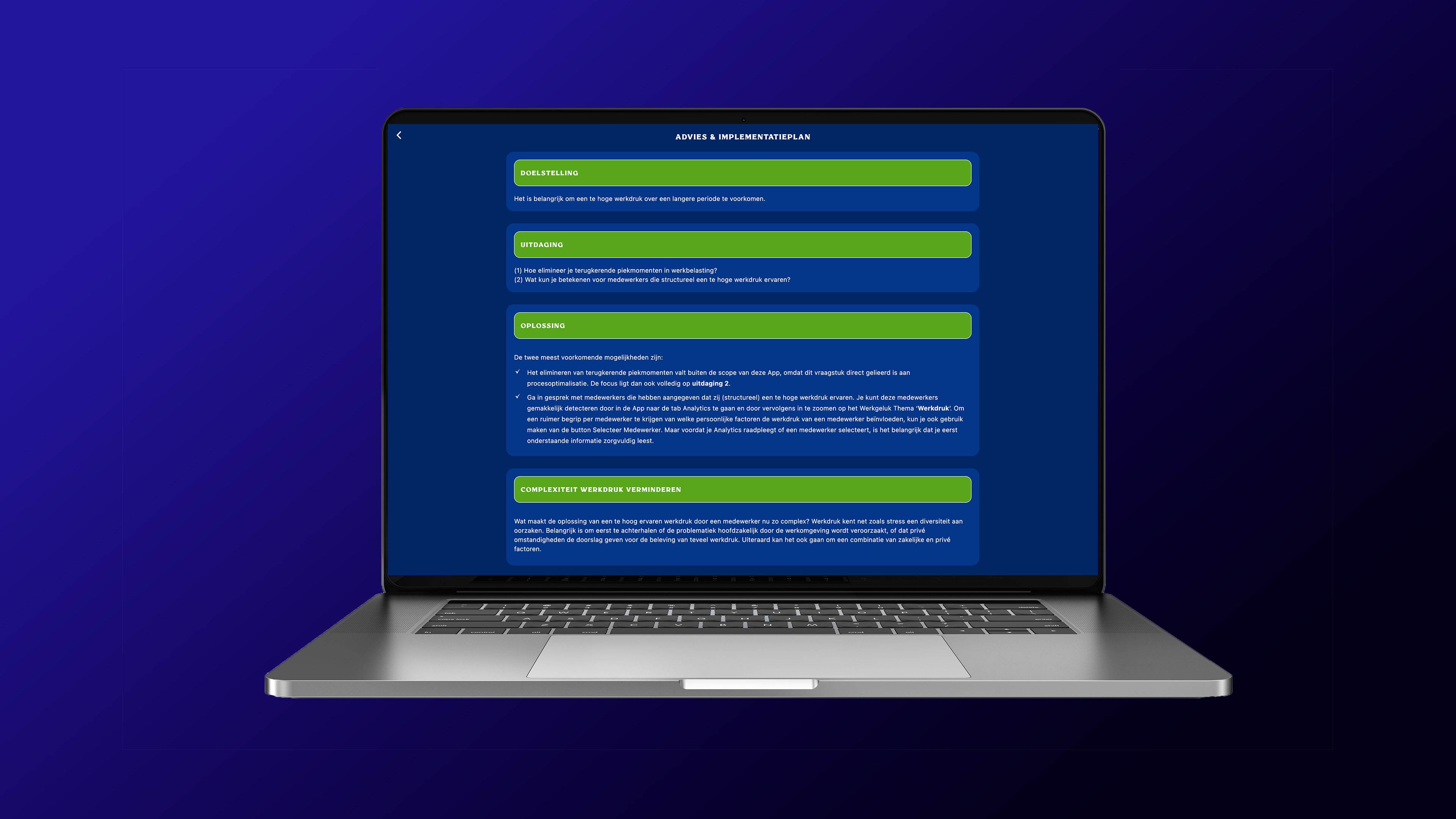 Phone with Work Happiness App