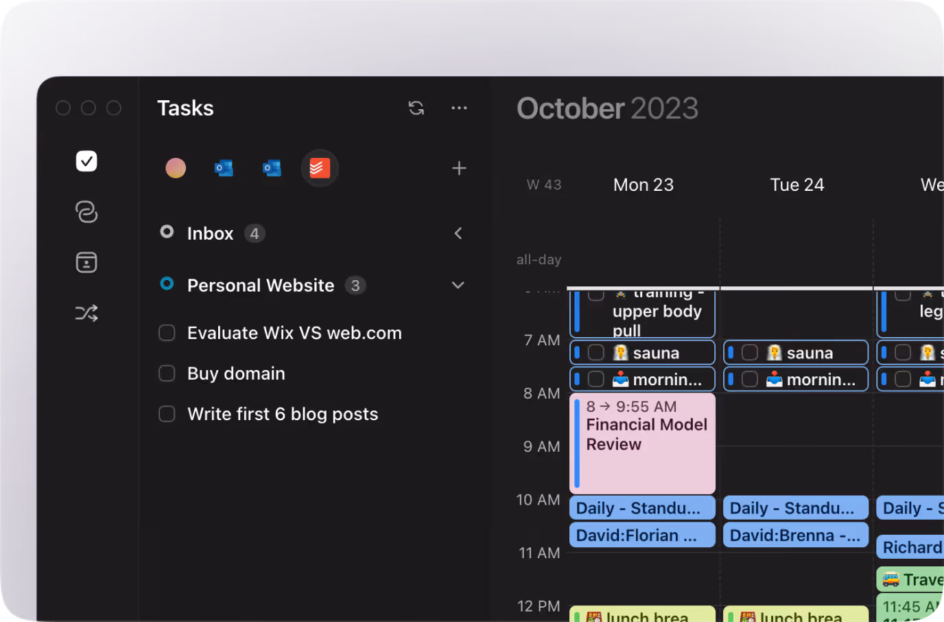 Todoist Morgen integration