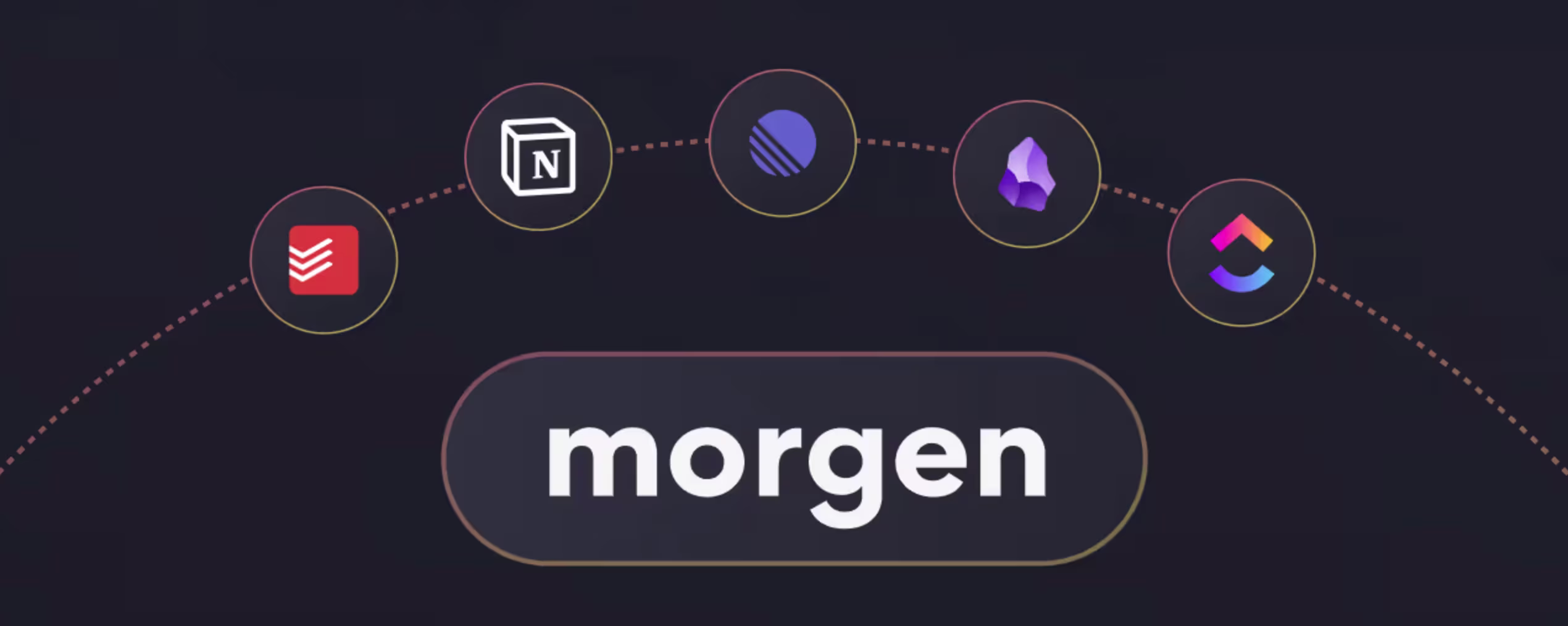 Task and project management apps that integrate with Morgen.