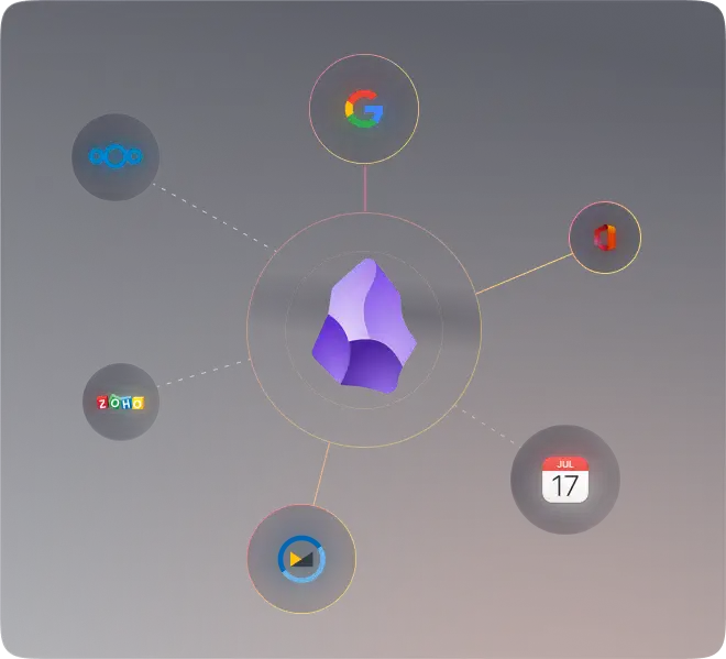 Morgen brings Obsidian together with all your calendars.