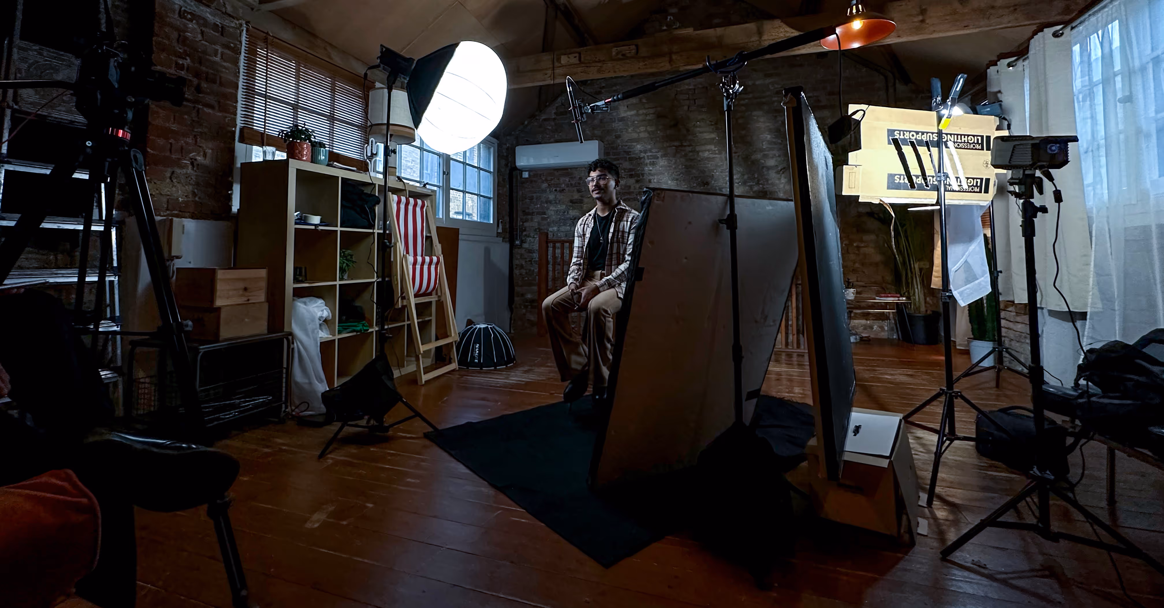 BTS Image of a shoot