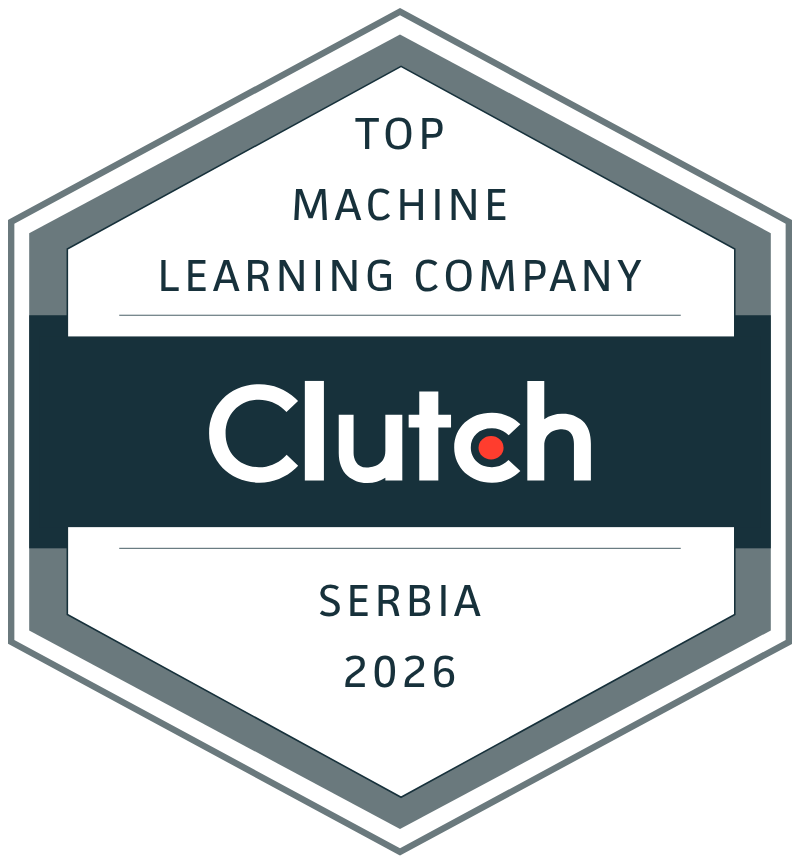 Clutch Top Machine Learning Company Serbia 2026 badge