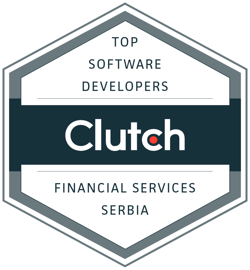 Clutch Top Software Developers Company Serbia 2026 badge