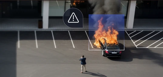 AI-powered smoke and fire detection