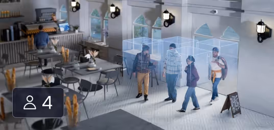 Occupancy counting with Lumana