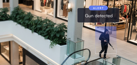 Gun detection with Lumana