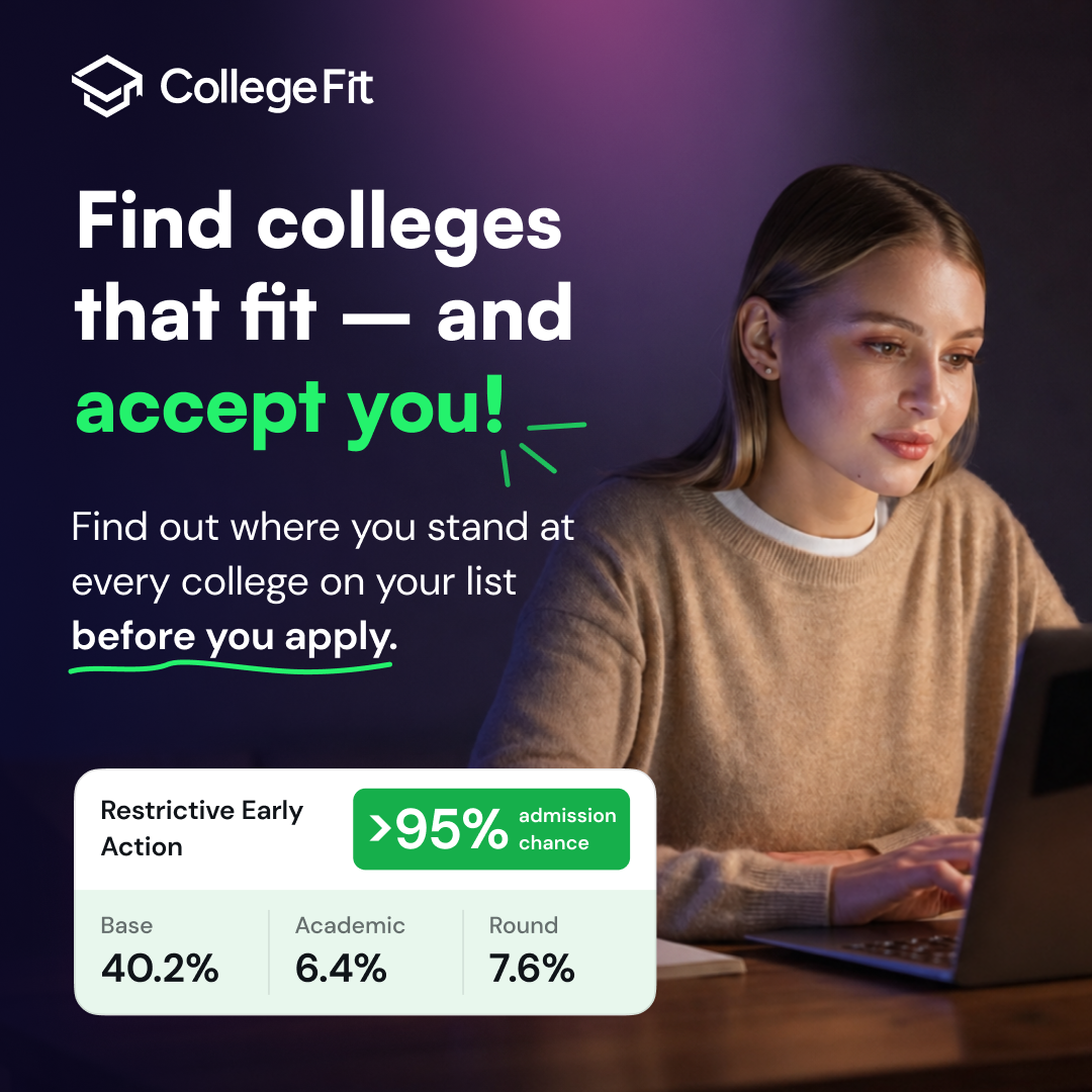 Ad creative aimed at students