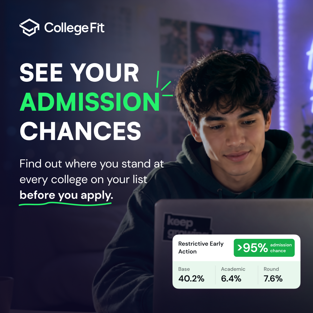 Ad creative aimed at students