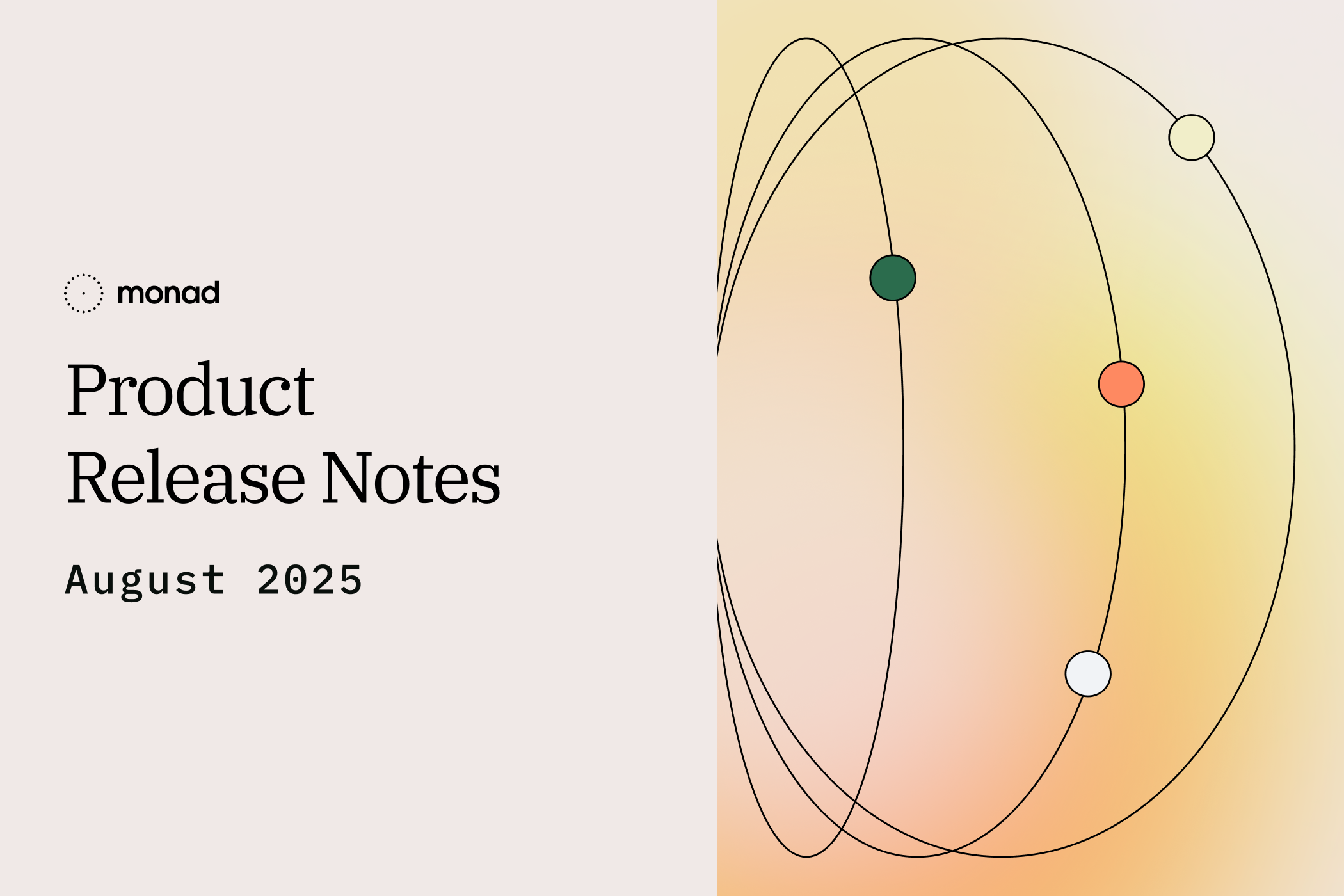 Product Release Notes - August 2025