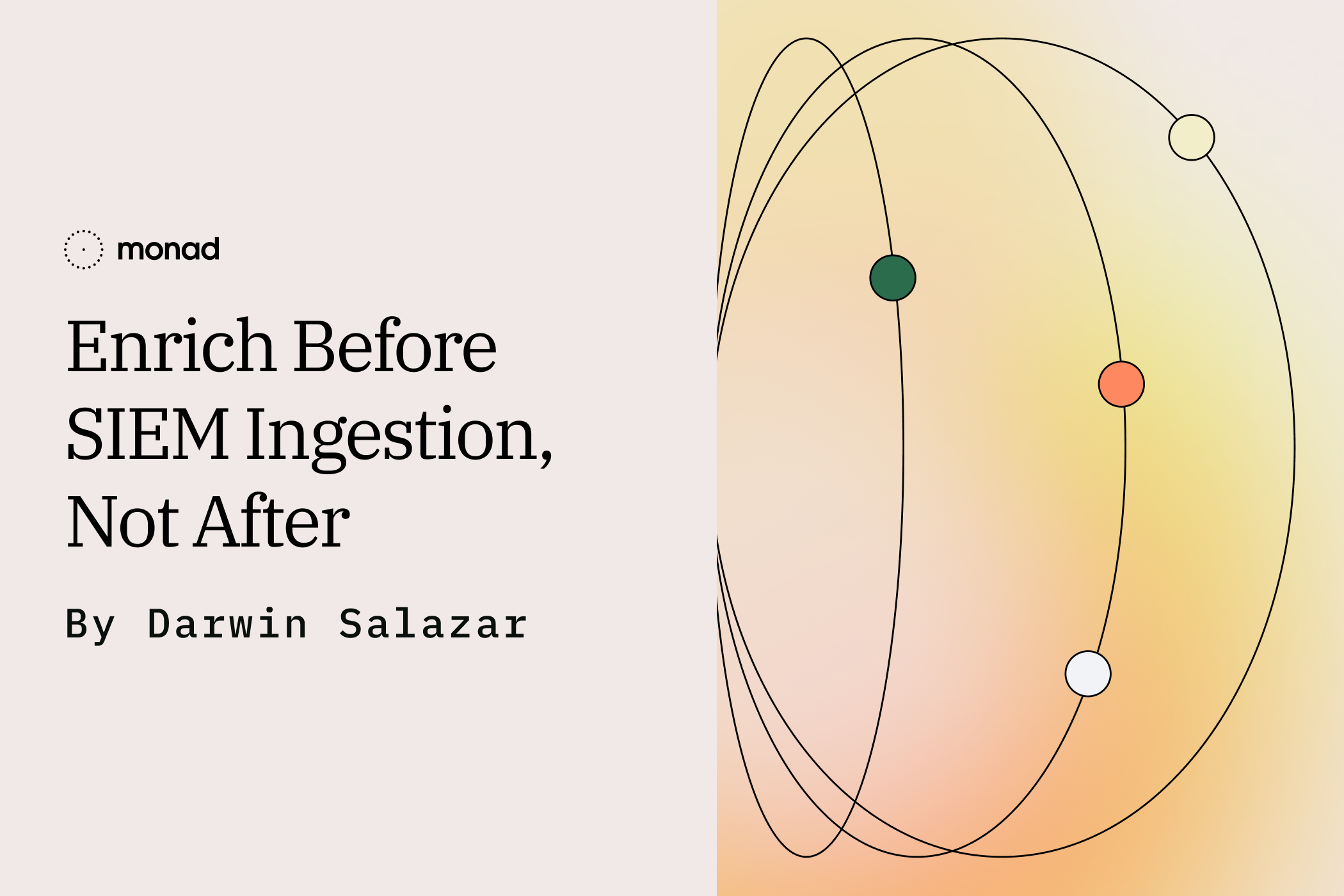 Enrich Before SIEM Ingestion, Not After