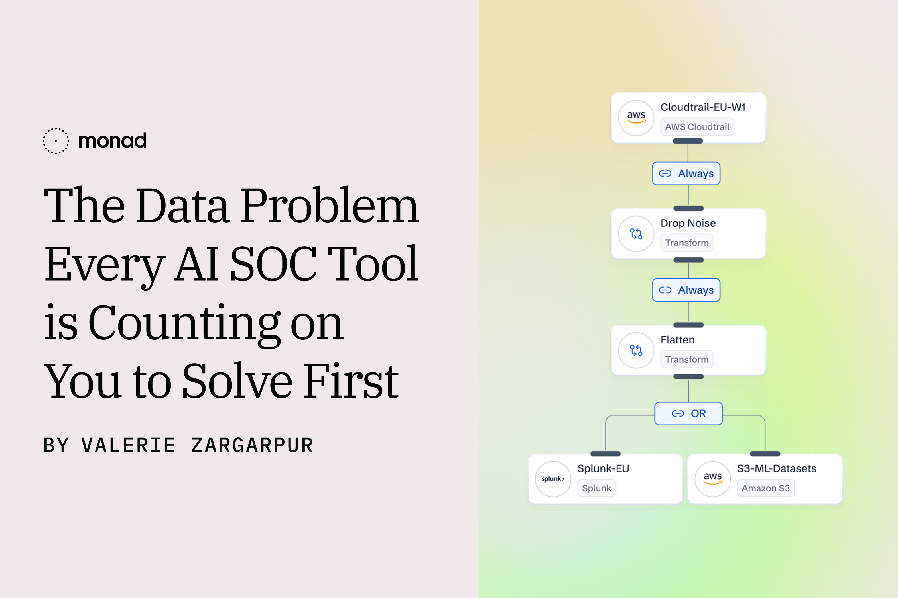 The Data Problem Every AI SOC Tool Is Counting On You to Solve First