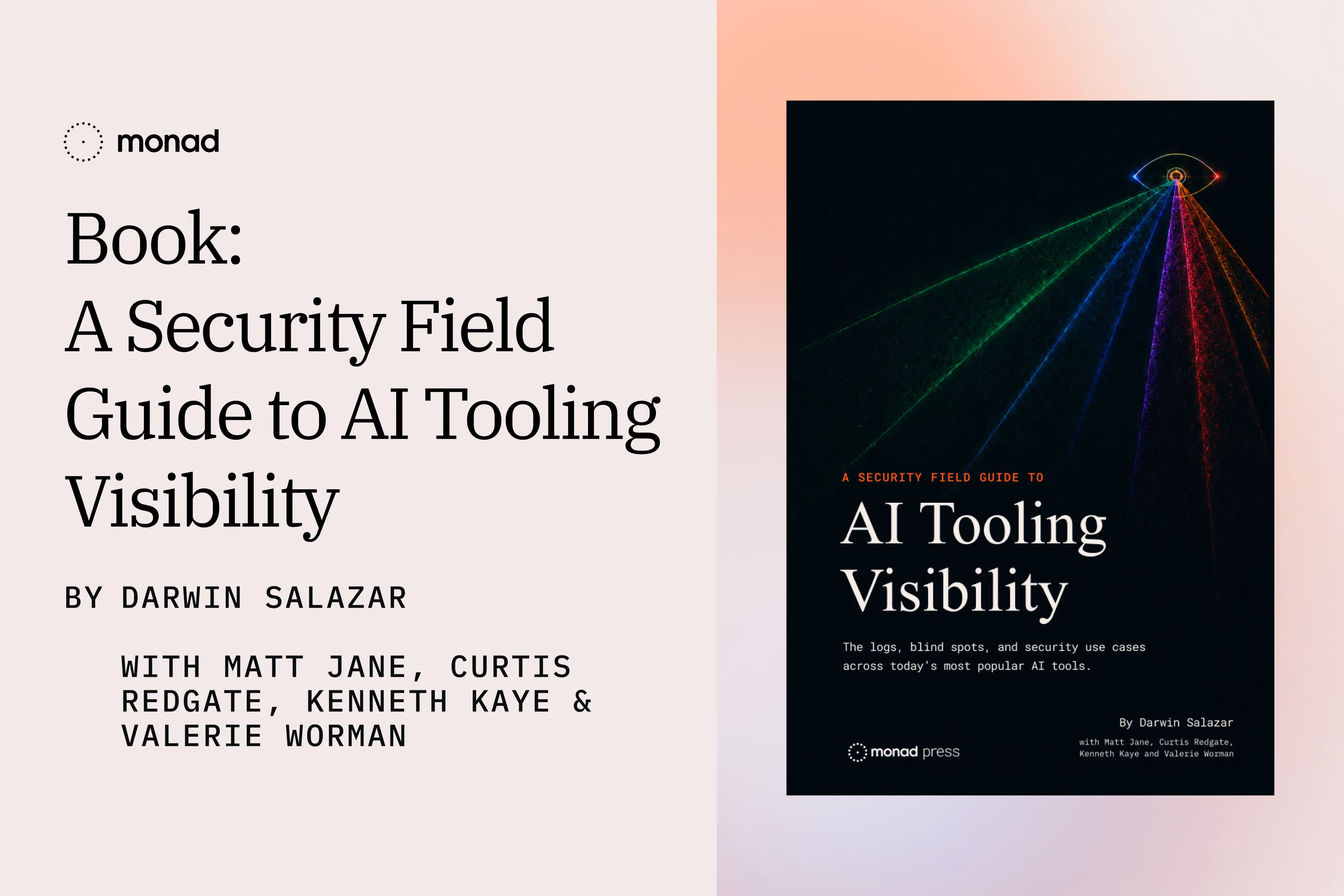 Book Launch: A Security Field Guide to AI Tooling Visibility