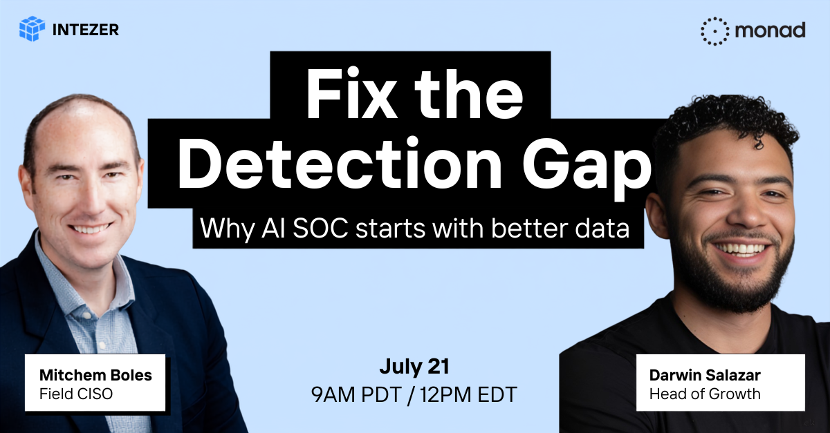AI SOC LIVE: Fix Detection Gaps at the Source with Better Data