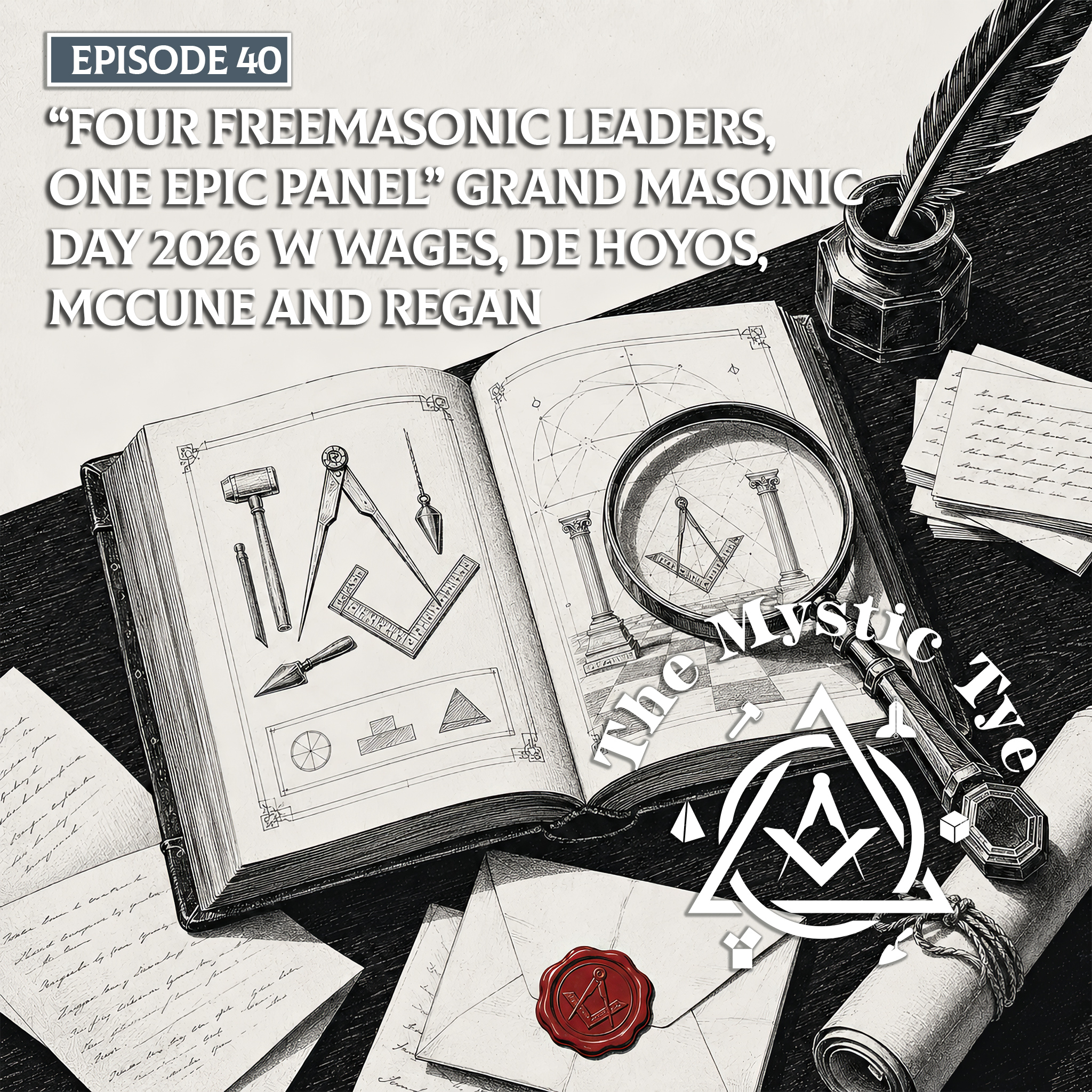 Four Freemasonic Leaders, One Epic Panel Grand Masonic Day 2026 w Wages, de Hoyos, McCune and Regan