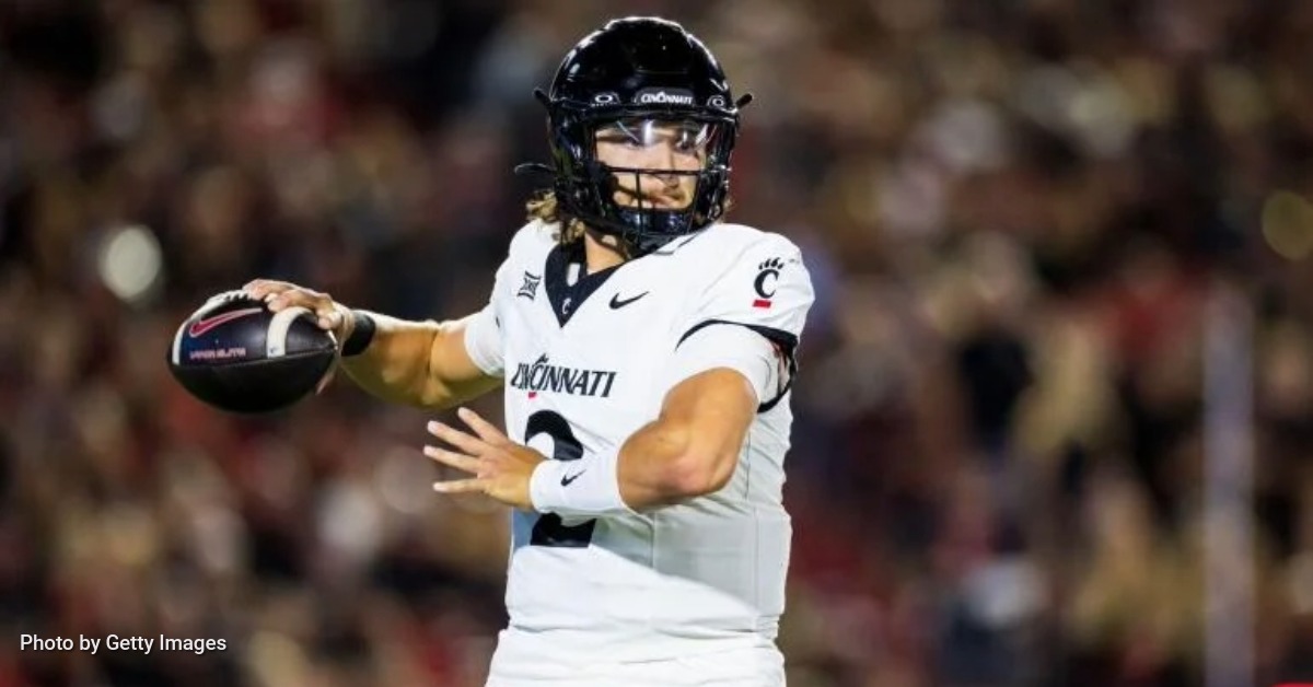 LSU head coach Brian Kelly talks to recruit Ryan Yaites during the Spring football game in Baton Rouge, La. Saturday, April 23, 2022. Photo by Matthew Hinton