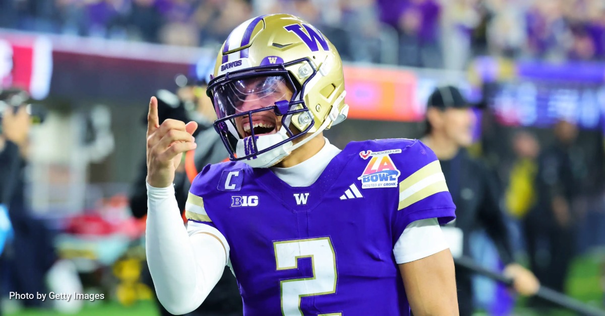 LSU head coach Brian Kelly talks to recruit Ryan Yaites during the Spring football game in Baton Rouge, La. Saturday, April 23, 2022. Photo by Matthew Hinton