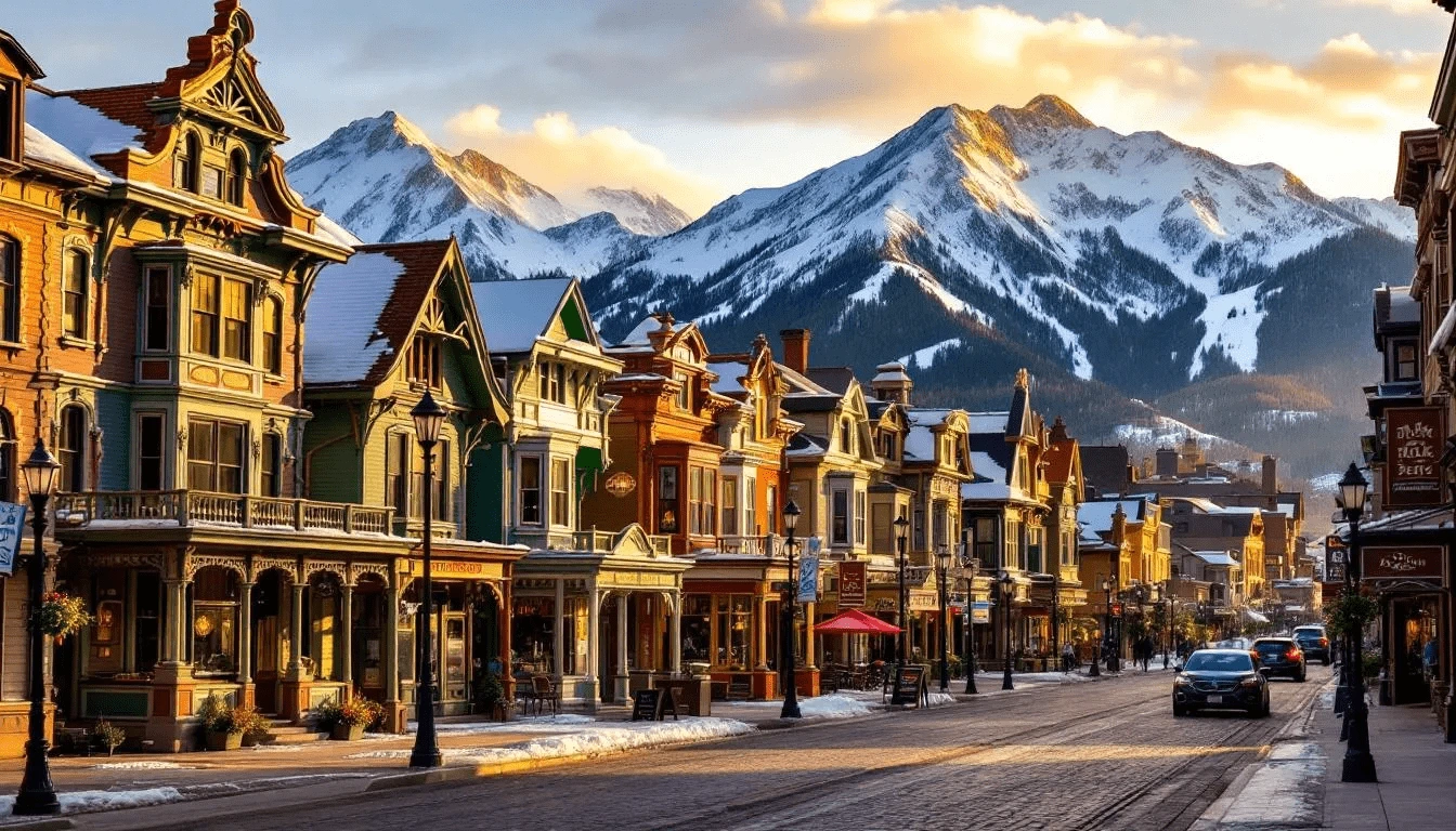 historic downtown Breckenridge Main Street