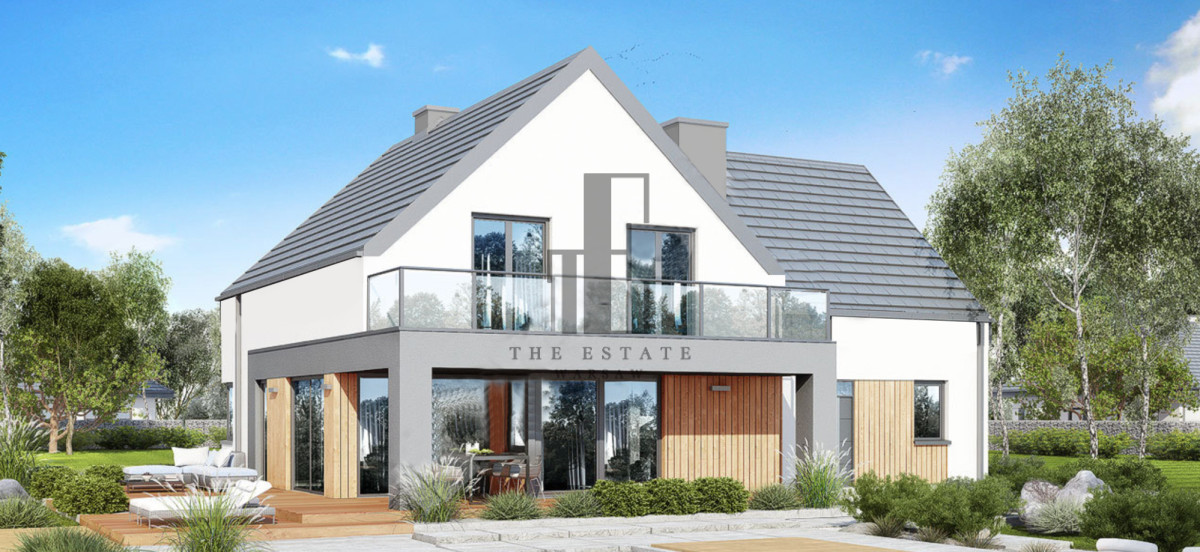 Działka 1500 m2 /  221 m2 powierzchni użytkowej