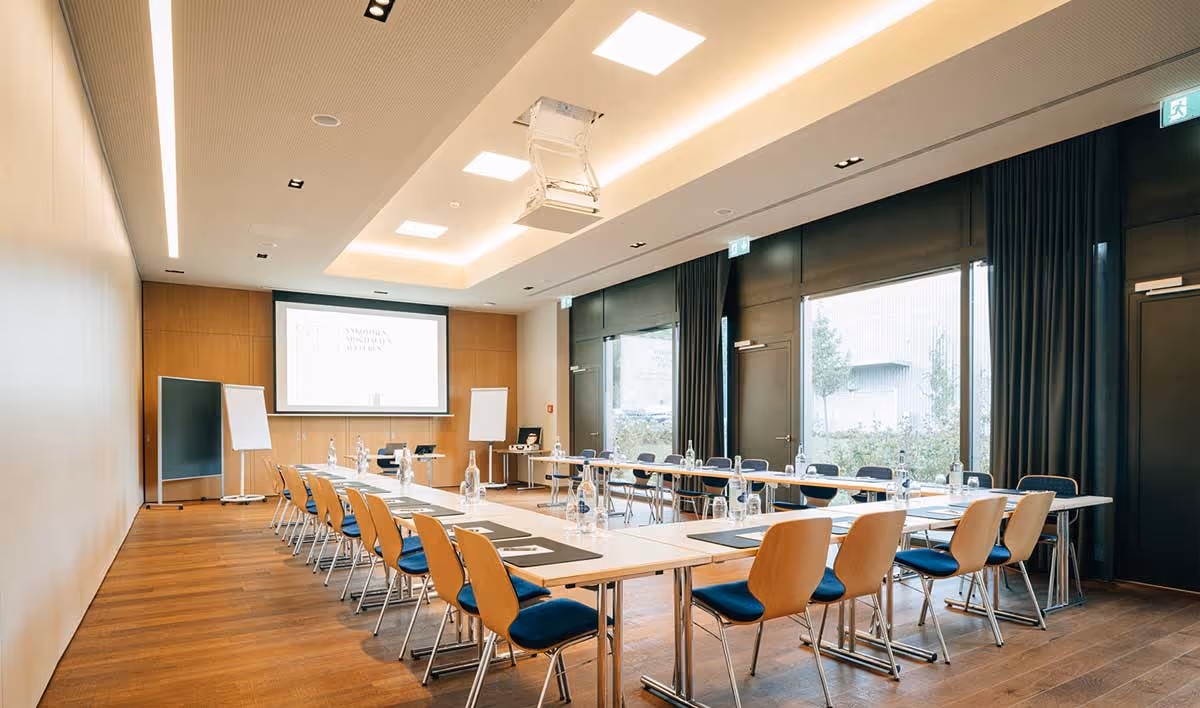 Kander seminar room in the main building of the Deltapark Vitalresort