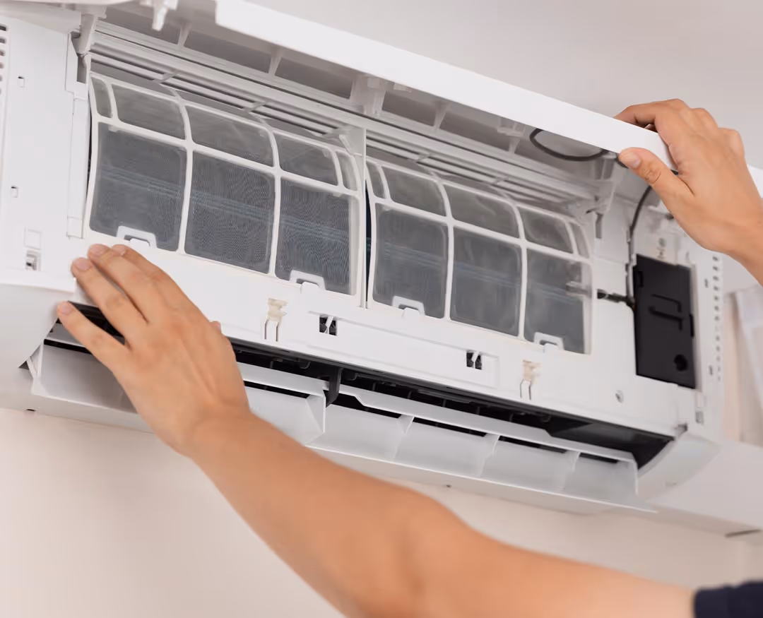 Air conditioning units are maintained and repaired