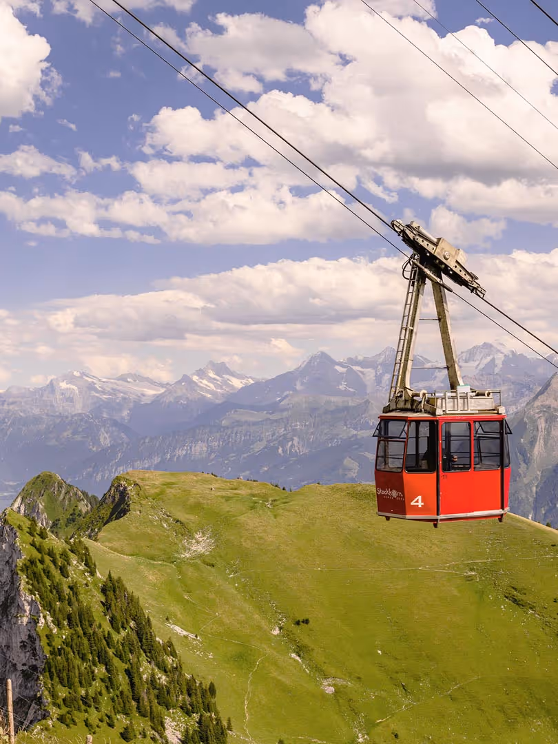 Gondola to the Stockhorn