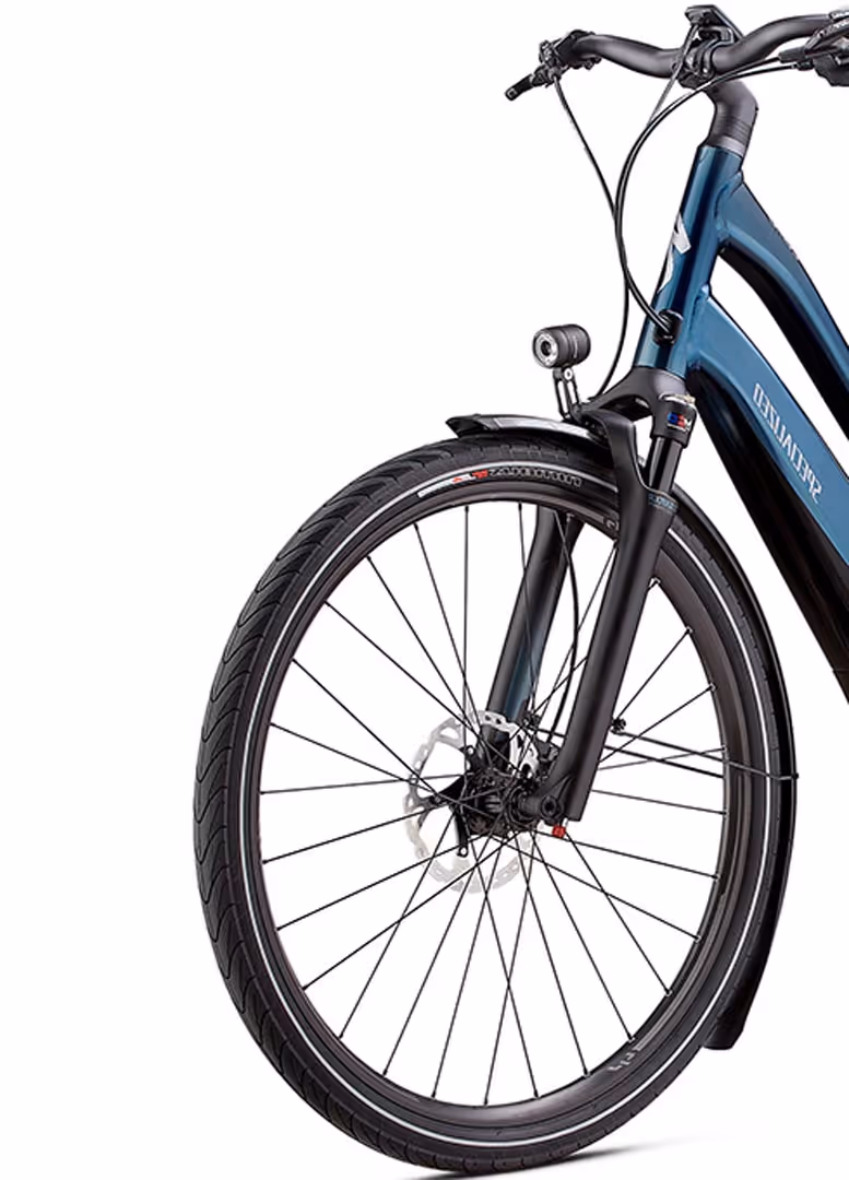 Erste Hälfte eines E-Bikes zum Mieten im Deltapark Vitalresort