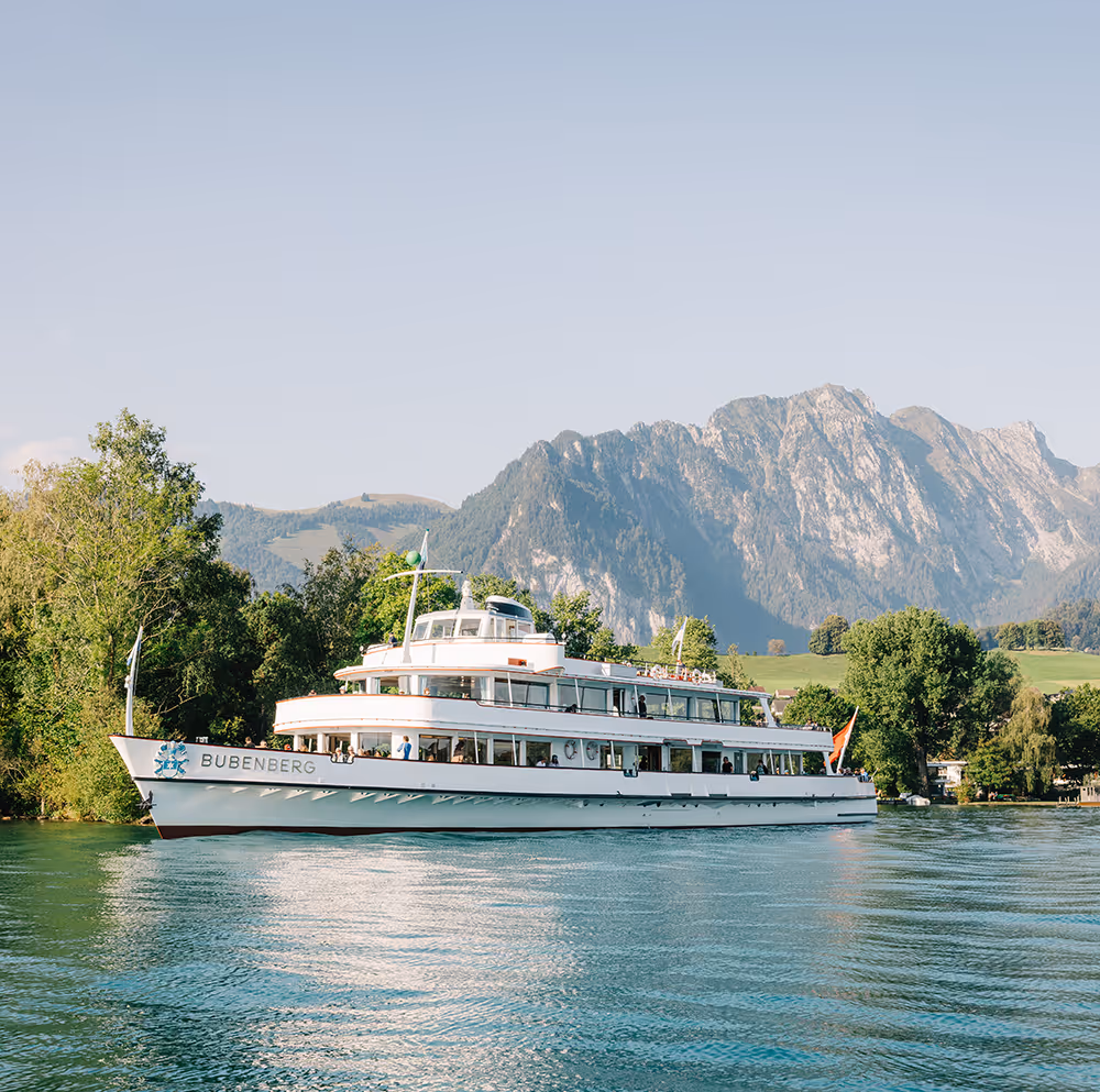 Free boat trip on Lake Thun