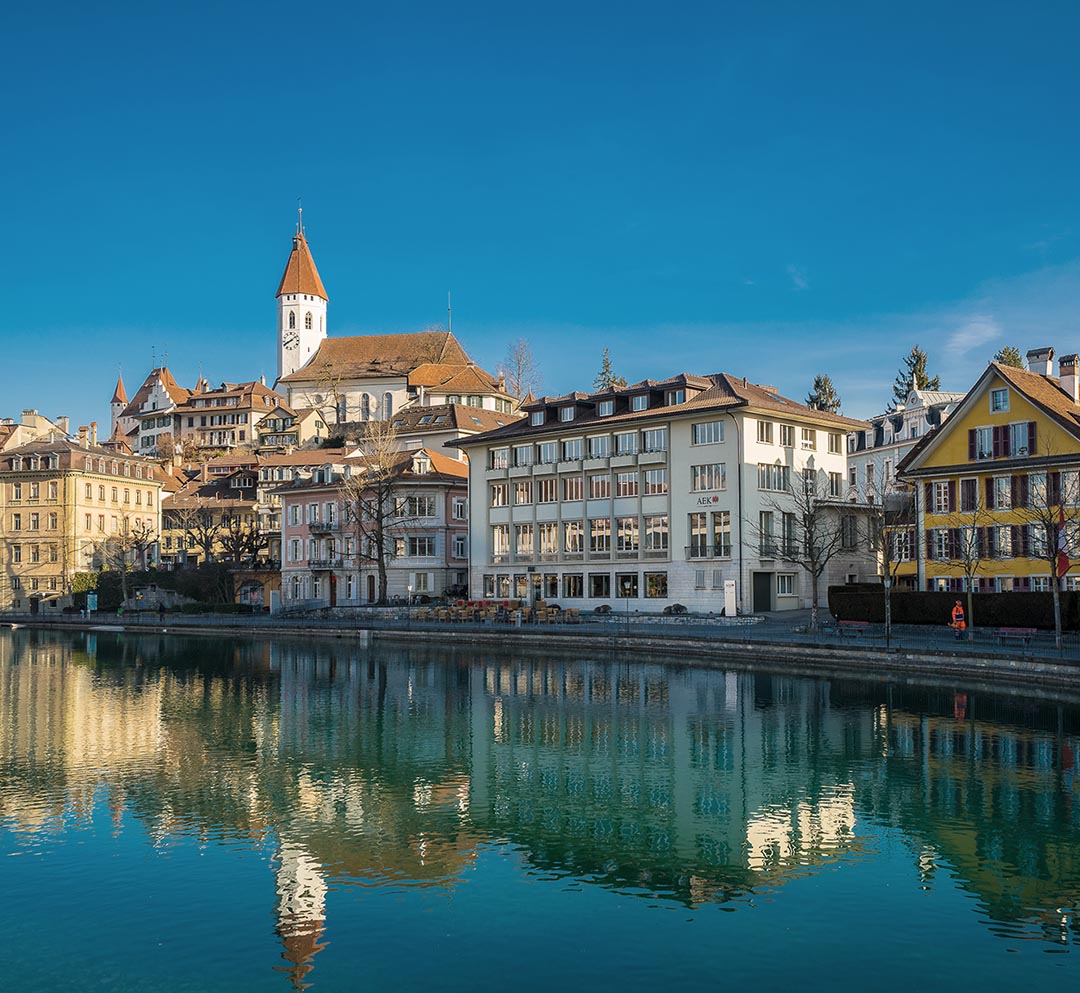 Quai de l'Aar à Thoune