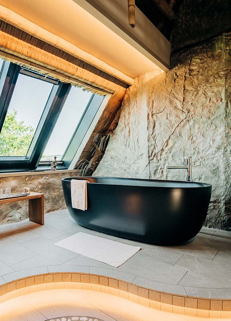 Dekoration in der Private Spa Suite Asian Lagoon