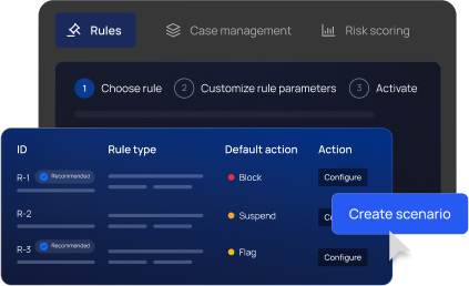 real-time fraud detection with Flagright's transaction monitoring.