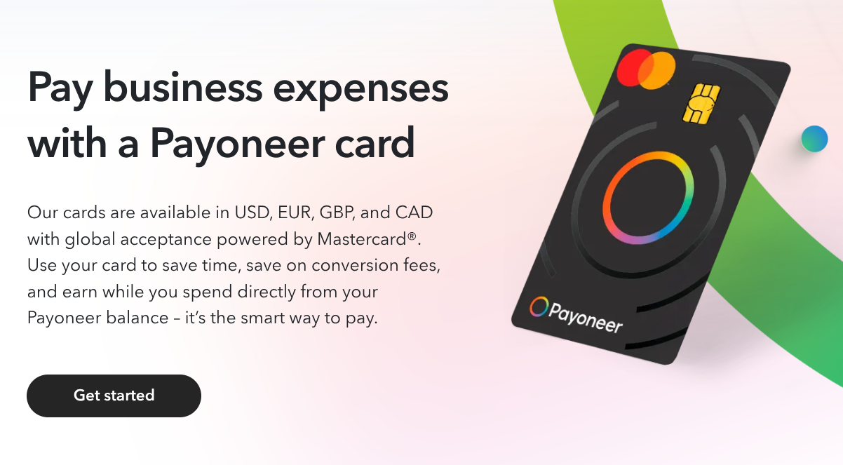 Sync your payoneer card with Apple Pay