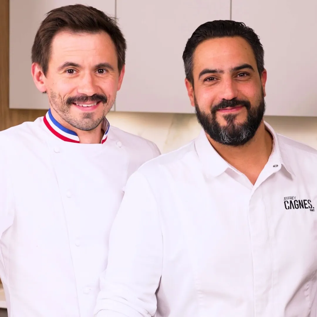 Jeffrey Cagnes et Cyrille Van Der Stuyft