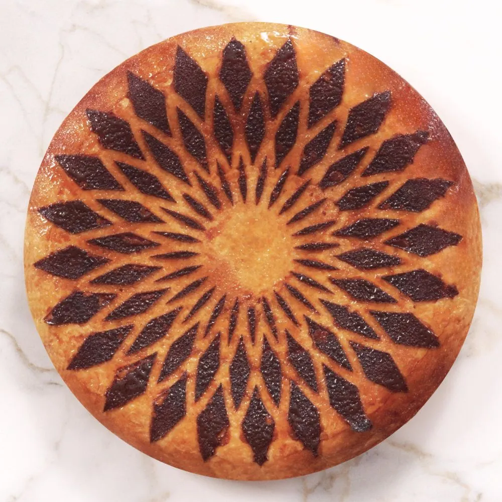 Galette marbrée noisette chocolat