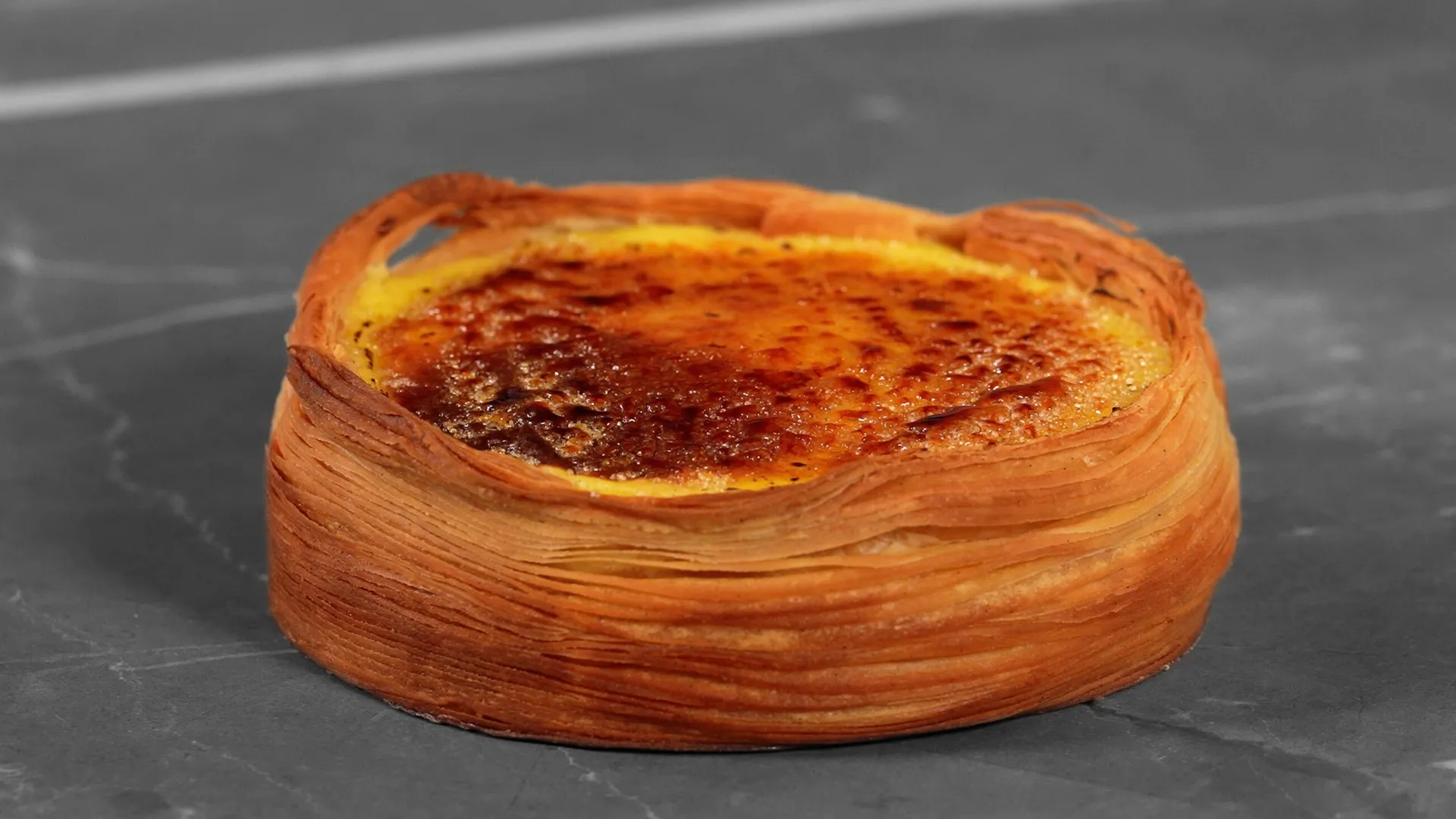 Crème brûlée flan