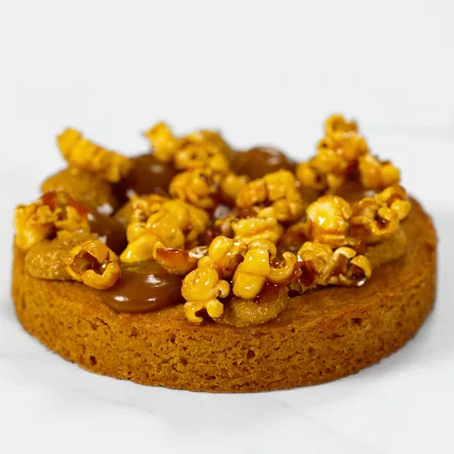 Cookies pop corn et praliné maïs