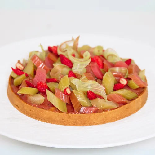Tarte à la rhubarbe signature