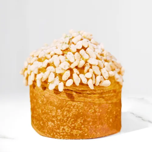 Nid en croissant au riz au lait