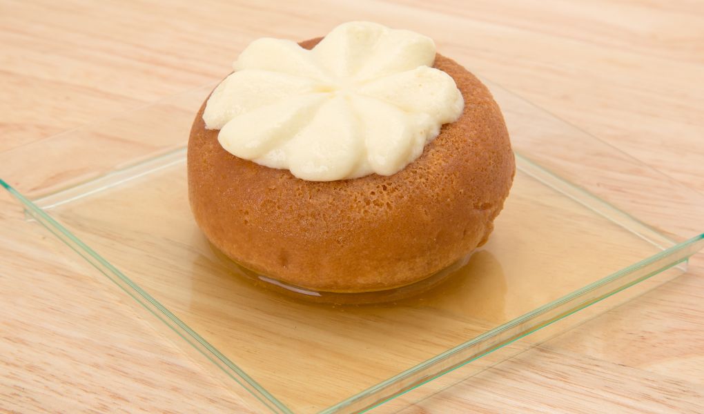 Classic old-fashioned rum baba recipe‍