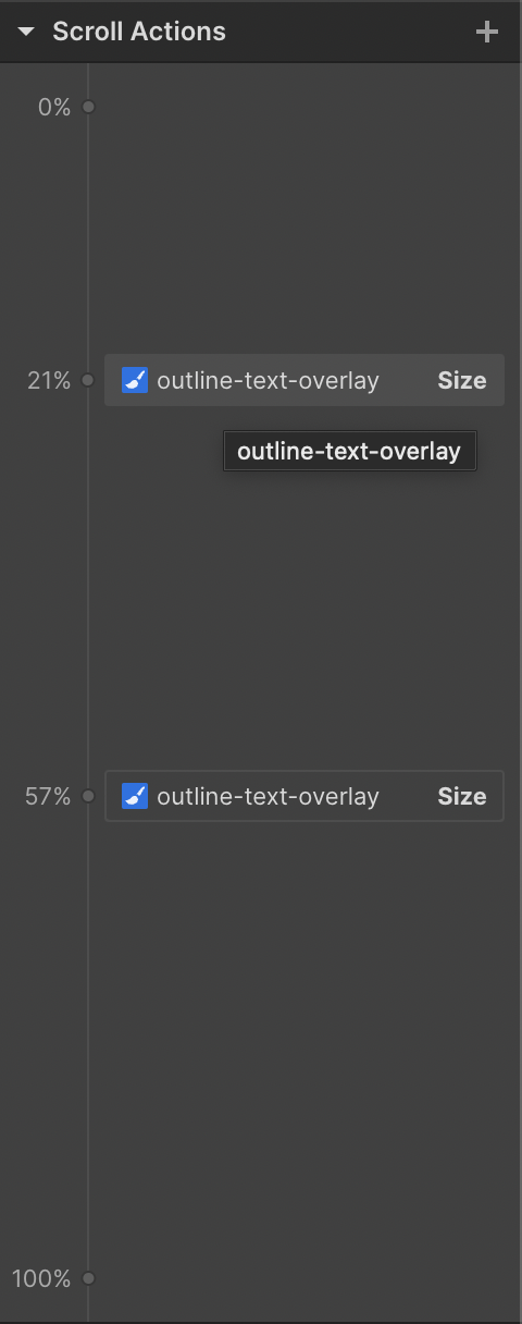 Webflow scroll Animation