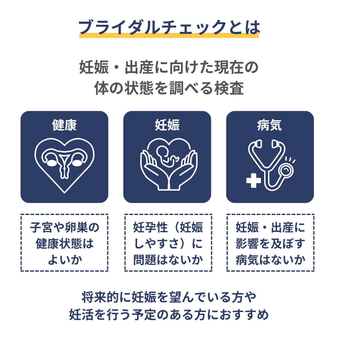 ブライダルチェックとは