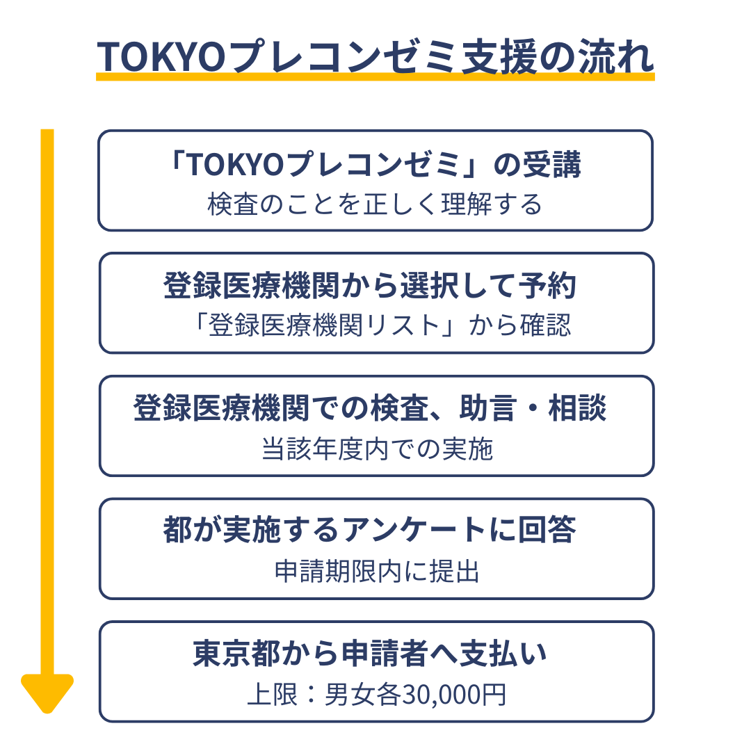 TOKYOプレコンゼミ支援の流れ