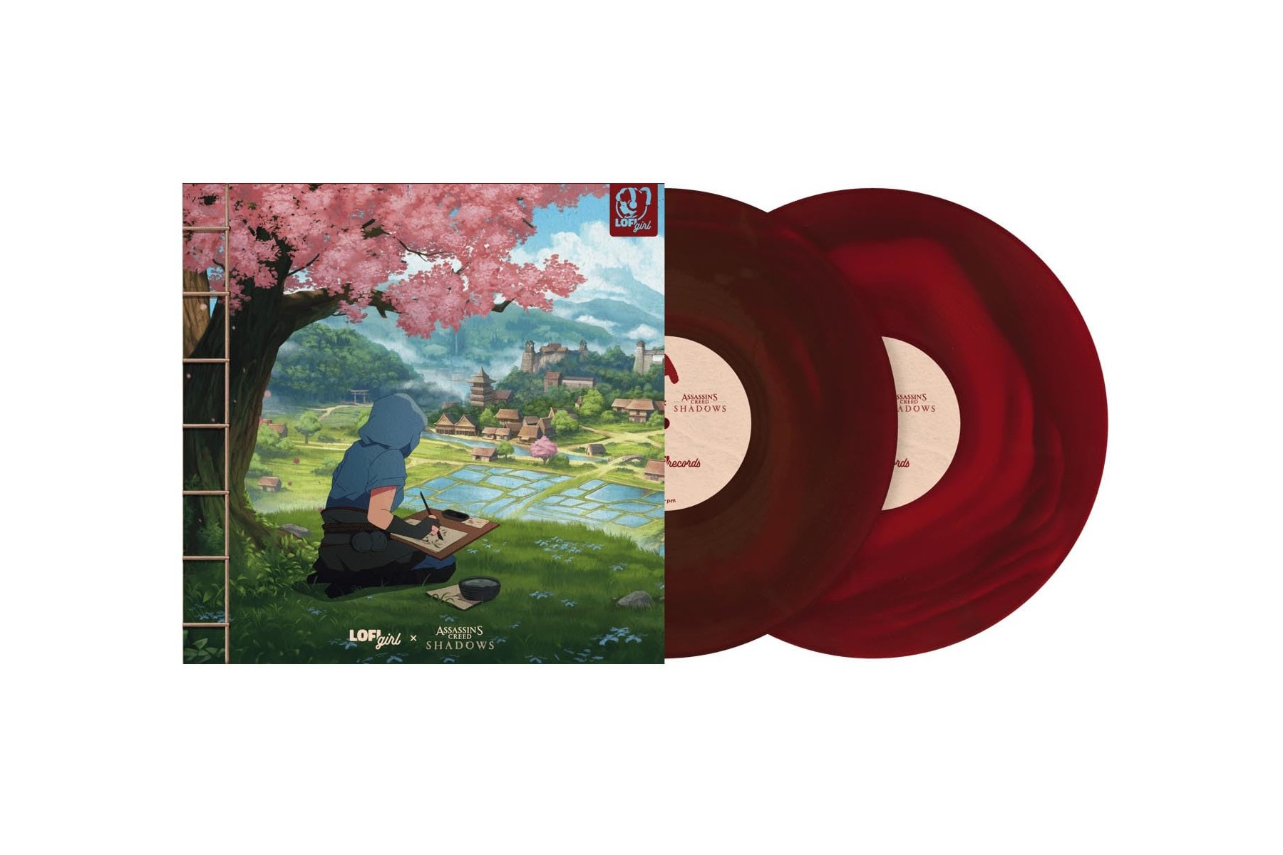 Various Artists - Lofi Girl X Assassin's Creed: Shadows (Red Marble Vinyl)