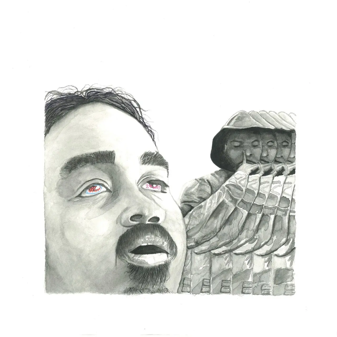 Infinity Knives & Brian Ennals - A City Downes In God's Black Tears, King Cobra Rhiino XXL